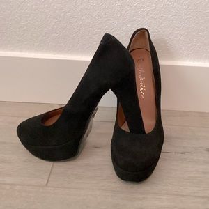 Rough Justice Black Platform Pump